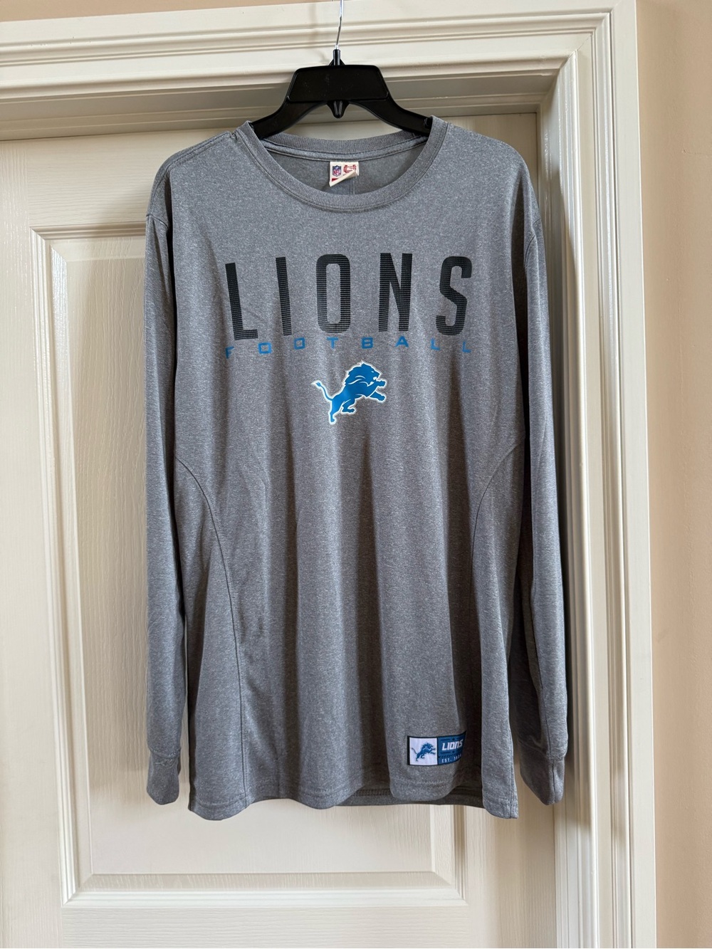 Detroit Lions NFL Ultra Game Long Sleeve Shirt Size Large NWT